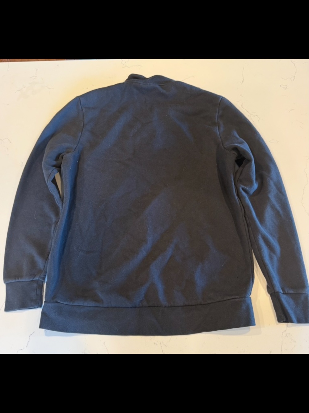 Under Armour Men’s Medium Navy Loose Fit Fleece Quarter Zip Pullover